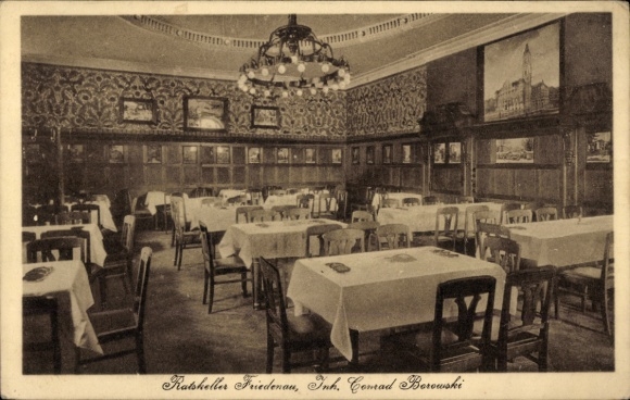 Berlin Schöneberg Friedenau, Ratskeller Friedenau, interior view