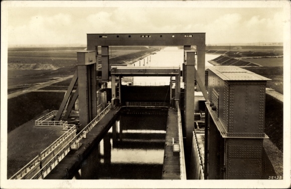 PC Rothensee Magdeburg, ship lift, lock system, Mittelland Canal