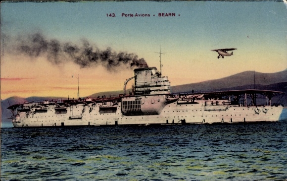 French warship Bearn, aircraft carrier