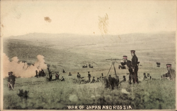 Russian-Japanese War, battlefield, army