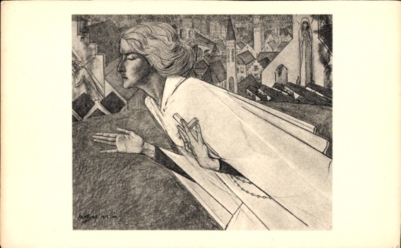 Artist PC Toorop, Jan, Het holy schreed