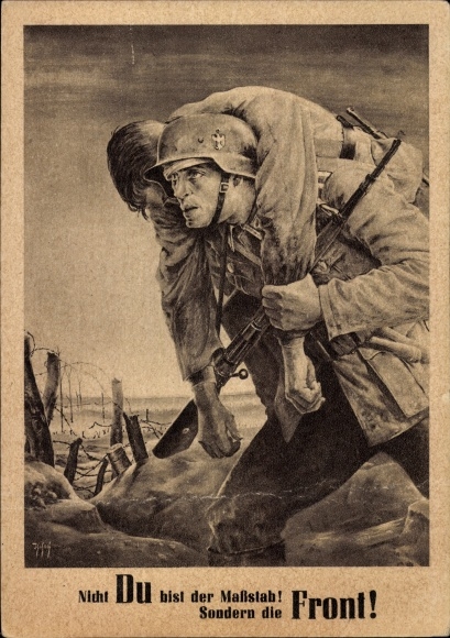 Artist PC Tschech, Will, You are not the standard but the front, Wehrmacht, Day of the NSDAP