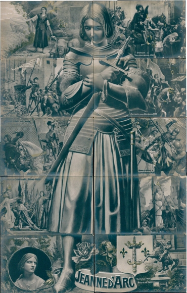 Set of 10 AK "Jeanne d'Arc"