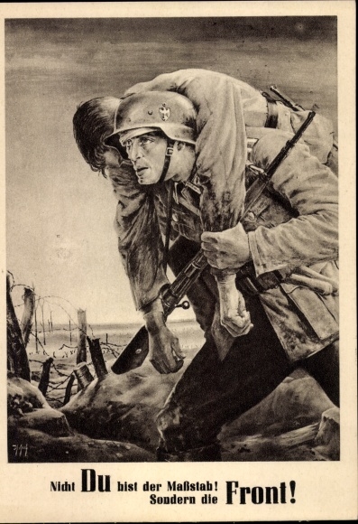 Artist PC Tschech, Will, You are not the standard but the front, Wehrmacht, Day of the NSDAP