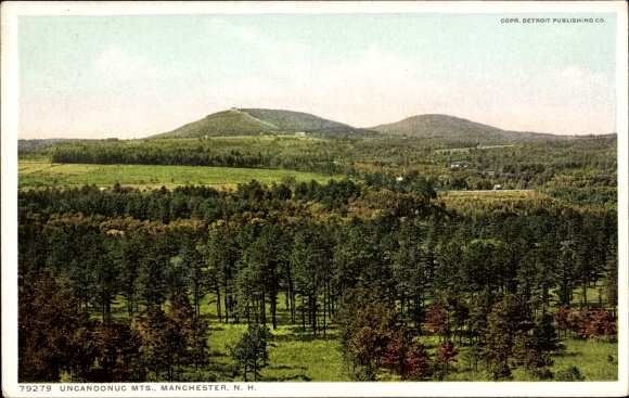 PC Manchester New Hampshire USA, Uncanoonuc Mountains