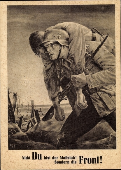 Artist PC Tschech Will, You are not the standard but the front, Wehrmacht, Day of the NSDAP