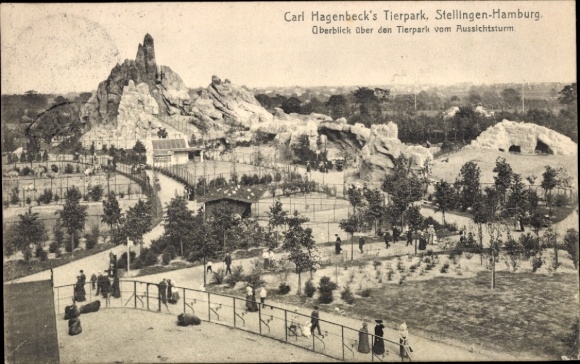 Hamburg Eimsbüttel Stellingen, Carl Hagenbeck's Zoo, Overview