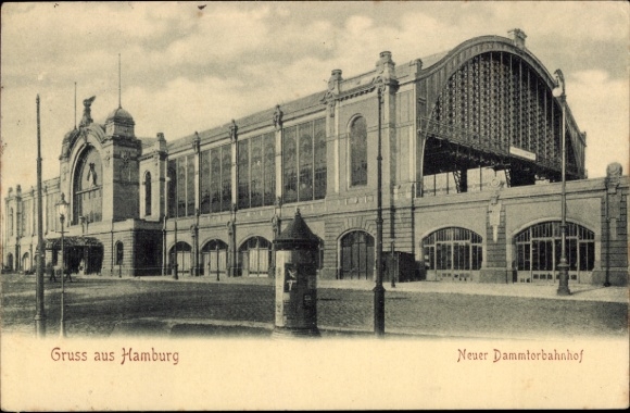 Hamburg Eimsbüttel Rotherbaum station, Neuer Dammtorbahnhof