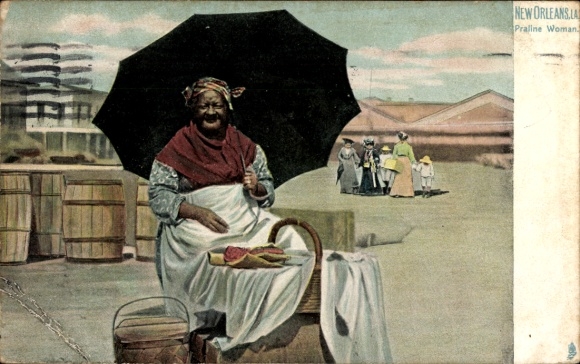 PC New Orleans Louisiana USA, Praline woman