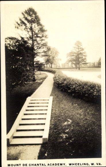 Postcard Wheeling West Virginia USA, Mount de Chantal Academy