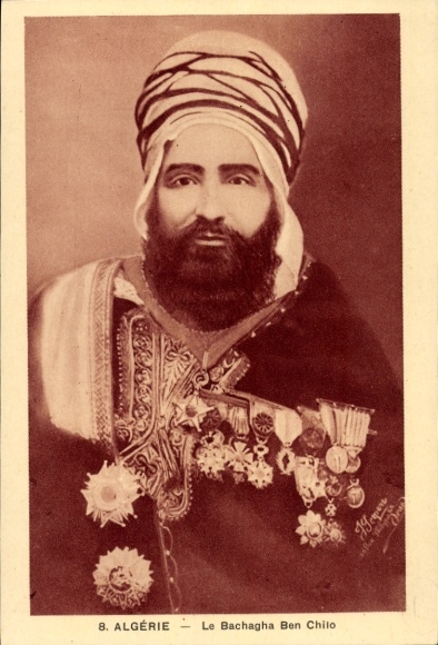 Postcard Algeria, La Bachagha Ben Chilo