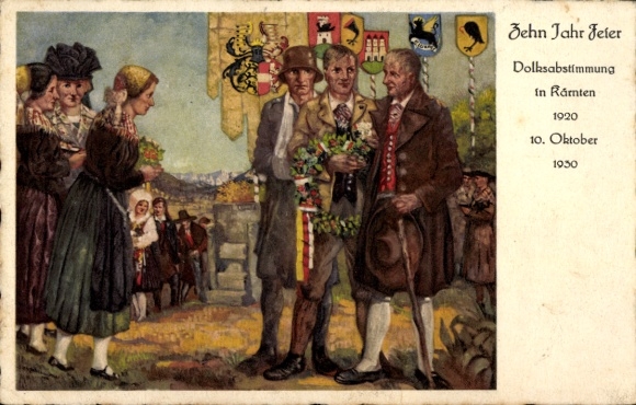 Carinthian Chamber of Commerce, Tenth Anniversary Celebration of the 1920 Plebiscite, October 10, 1930
