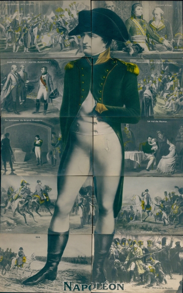 Set of 10 Puzzle AK Napoleon
