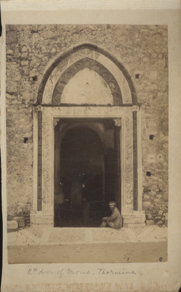 Original photograph, Italy, Taormina, circa 1890, circle of W. v. Gloeden, Plüschow, Cupri, and Marziani