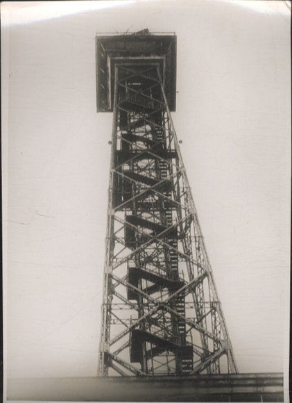 Original photo Berlin Charlottenburg, radio tower, around 1947