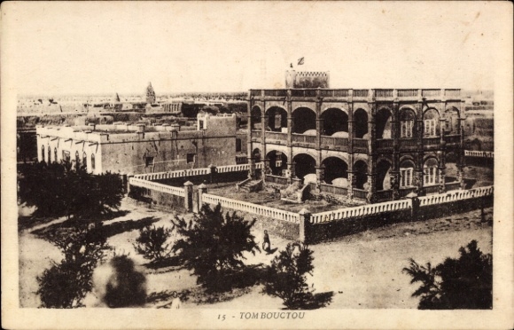 Postcard Timbuktu Tombouctou Mali, general view