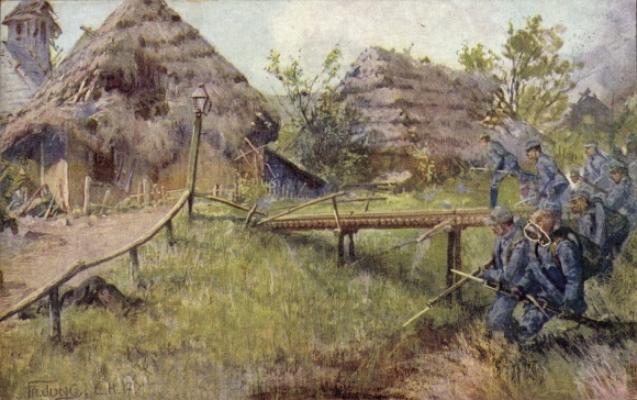 Artist, Academy of the Austro-Hungarian Army, Mountain Rifle Regiment 2, Heinrich Kutschera, Czernelica