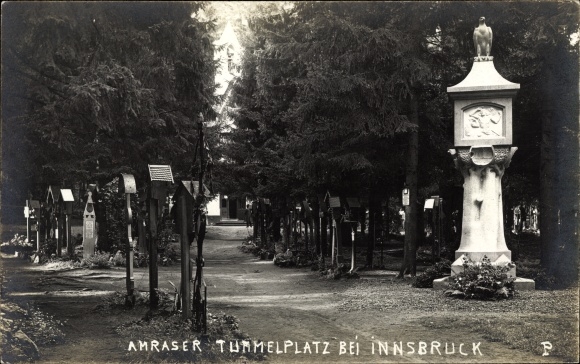 Photo Postcard Amras Innsbruck in Tirol, Amraser Tummelplatz