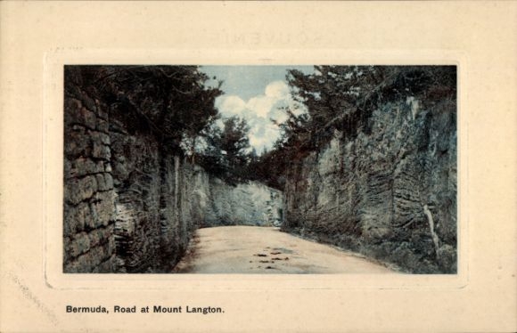 Postcard Bermuda, Mount Langton Road