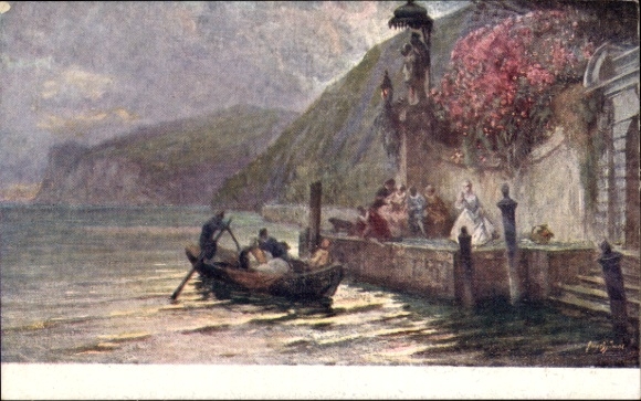 Artist Postcard Gergely, Baroque