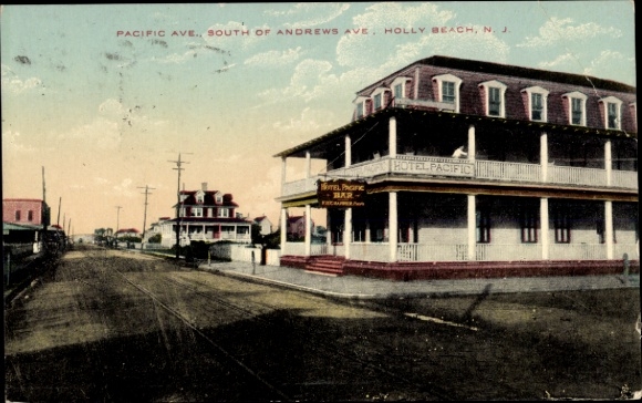 PC Holly Beach New Jersey USA, Pacific Avenue, Andrews Ave