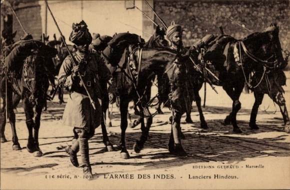 CPA Army of the Indes, Lancers Hindous