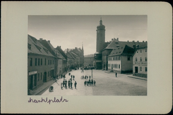 Photo of Weida in Thuringia, market square