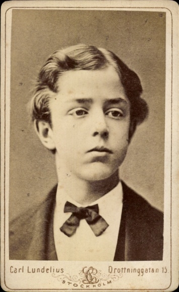 CdV Crown Prince Gustaf of Sweden