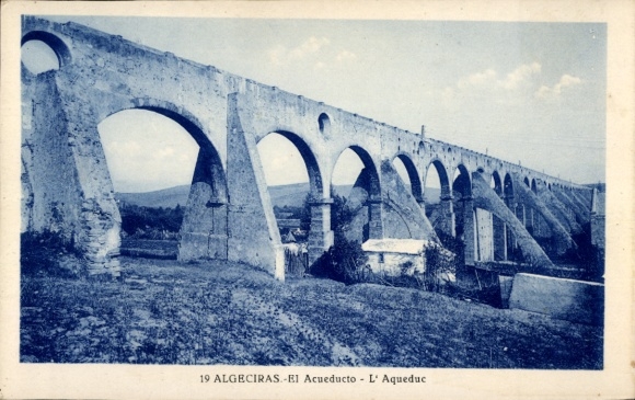 PC Algeciras Andalusia, aqueduct, photographer L. Roisin
