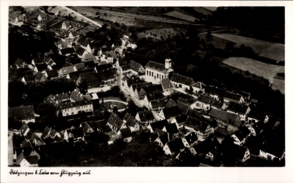 Ditzingen in Württemberg, aerial view