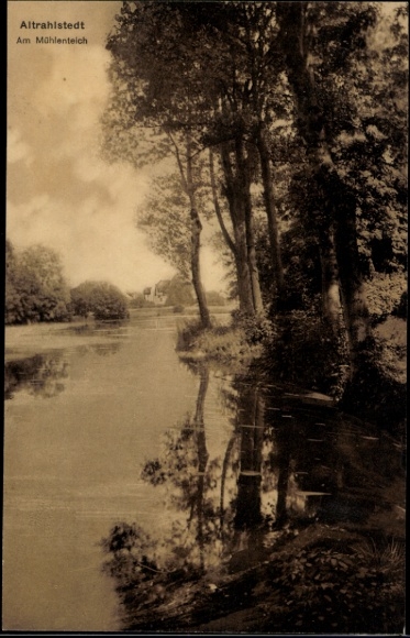 Hamburg Wandsbek Rahlstedt Altrahlstedt, Am Mühlenteich