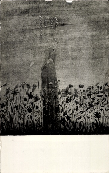 Leder Postcard Tacoma Washington USA, Why in the devil dont you write, Teufel