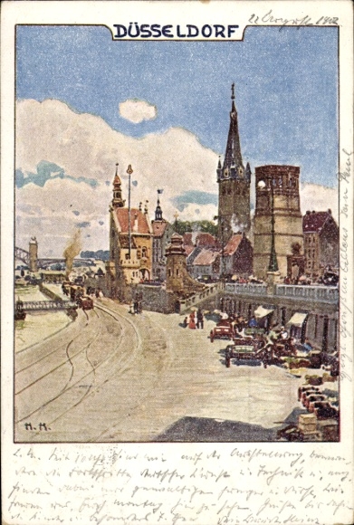 Artists' Academy Düsseldorf on the Rhine, port facilities