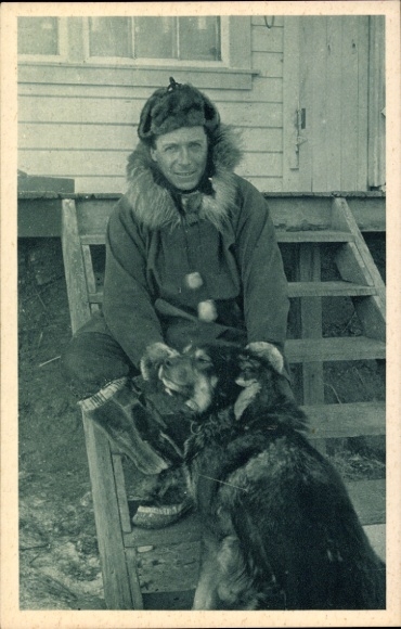 CPA Alaska, Le missionnaire et son fidèle compagnon, Cercle Arctique