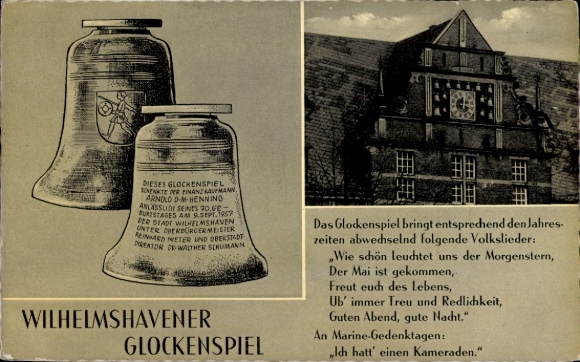 Wilhelmshaven on the North Sea, carillon