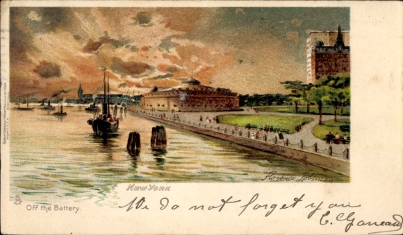 Artist Ak, New York City, USA, Off the Battery