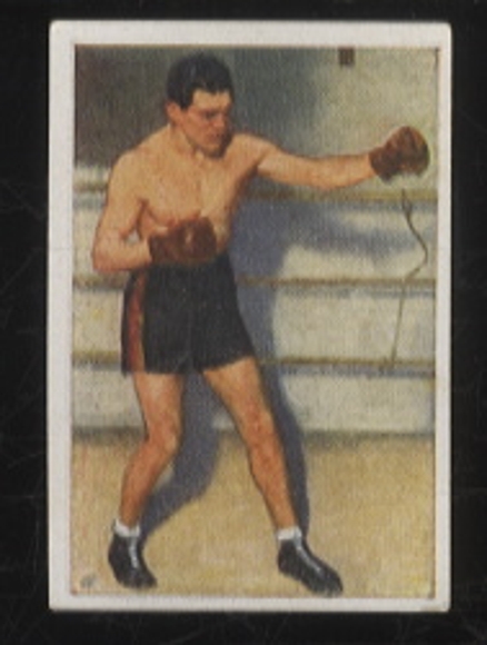Jasmatzi Dresden collectible card, world-class boxer, Max Schmeling, approx. 6 x 4 cm