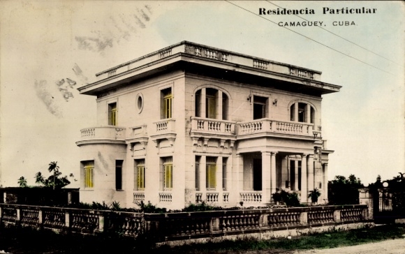Postcard Camagüey, Cuba, Residencia Particular