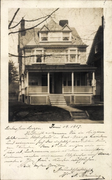 Photo Postcard House in the USA