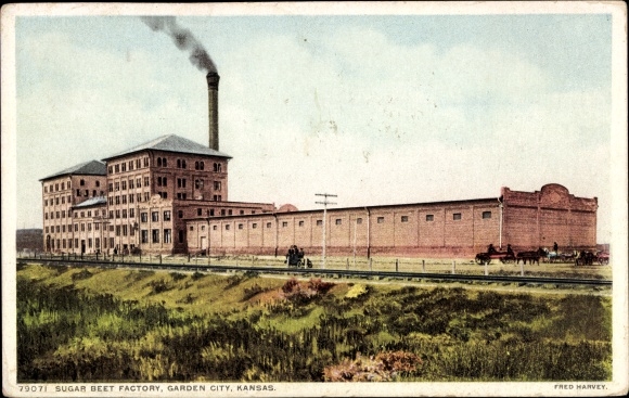 PC Garden City Kansas USA, sugar beet factory