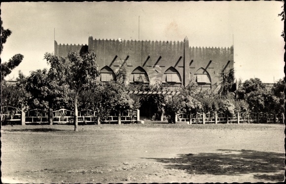 Postcard Bobo Dioulasso Burkina Faso, Center against Sleeping Sickness