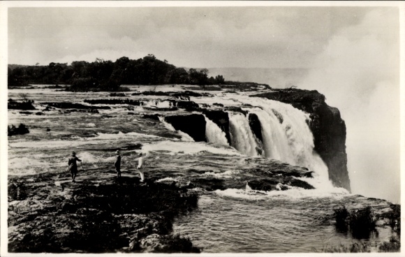 Victoria Falls, Zimbabwe, Rapids above the Main Falls, Waterfall