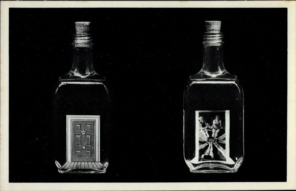 Artist PC Penrose, Holland, La Terre en bouteille