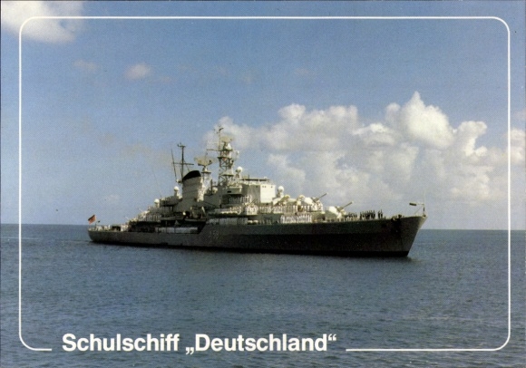 Postcard Training Ship of the German Navy, A 59 Germany
