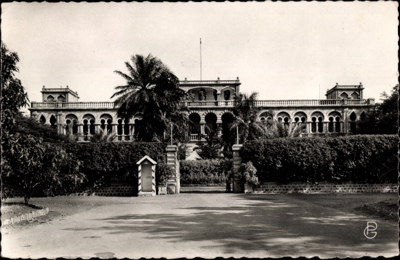 Postcard Koulouba Ouagadougou Burkina Faso, The Governor's Palace