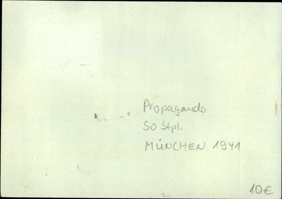 PC special cancellation Munich, state meeting Hitler Mussolini, 1941 ...