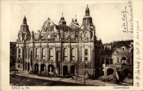 Cologne, Cologne on the Rhine, Opera House, Cologne on the Rhine, Architecture