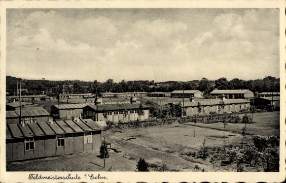 Postcard Golm Potsdam, Feldmeisterschule