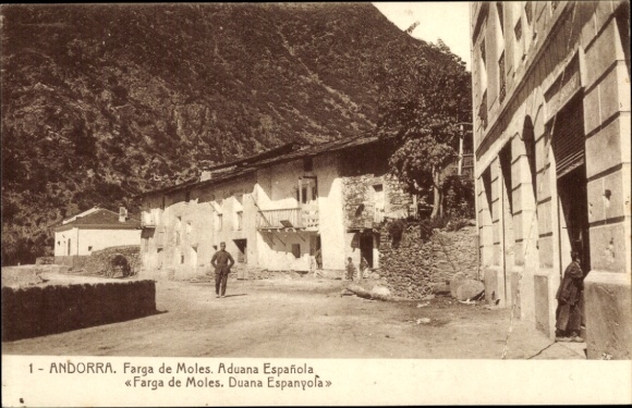PC Andorra, Fraga de Molen, Spanish customs