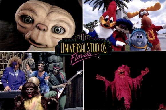 Postcard Orlando Florida USA, Universal Studios